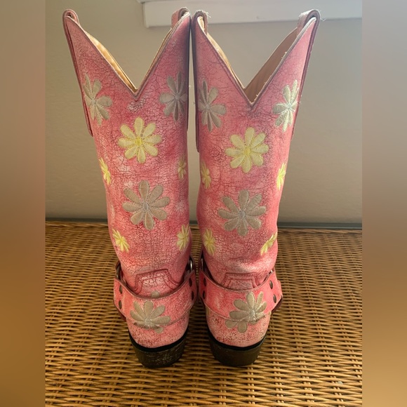 Old Gringo Pink Daisy Boots - Picture 4 of 10